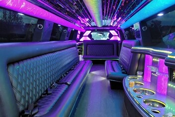 Bridgeport Limo Interior