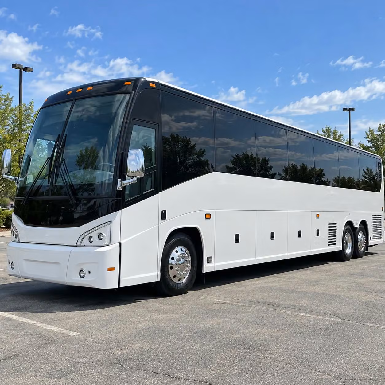 charter bus rentals for large prom groups across bridgeport and fairfield county