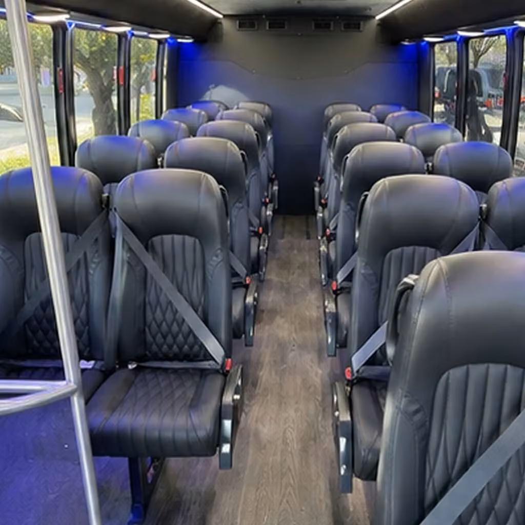 minibus rentals for smaller prom groups heading out from bridgeport