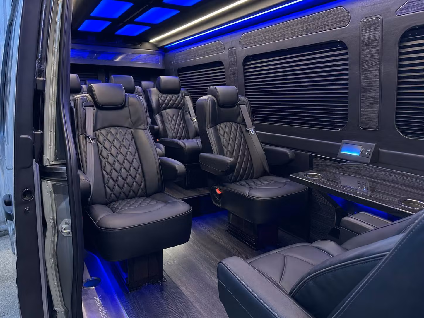 sprinter van transportation for groups and events across bridgeport