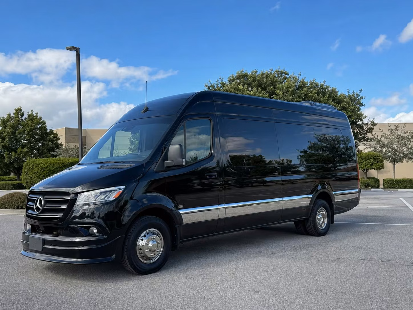 sprinter van with driver